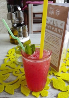Lemoniada arbuzowa - Restauracja Alyki